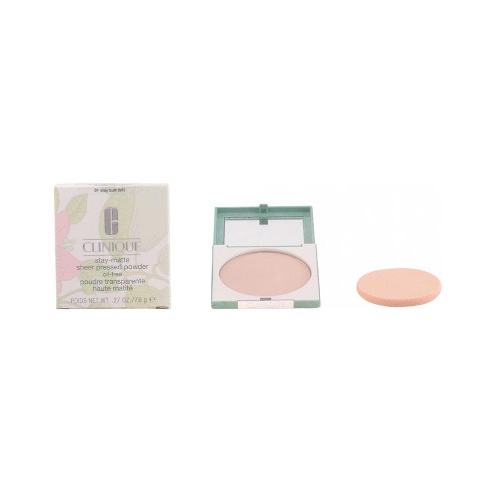 Clinique stay matte sheer powder buff (Clinique)