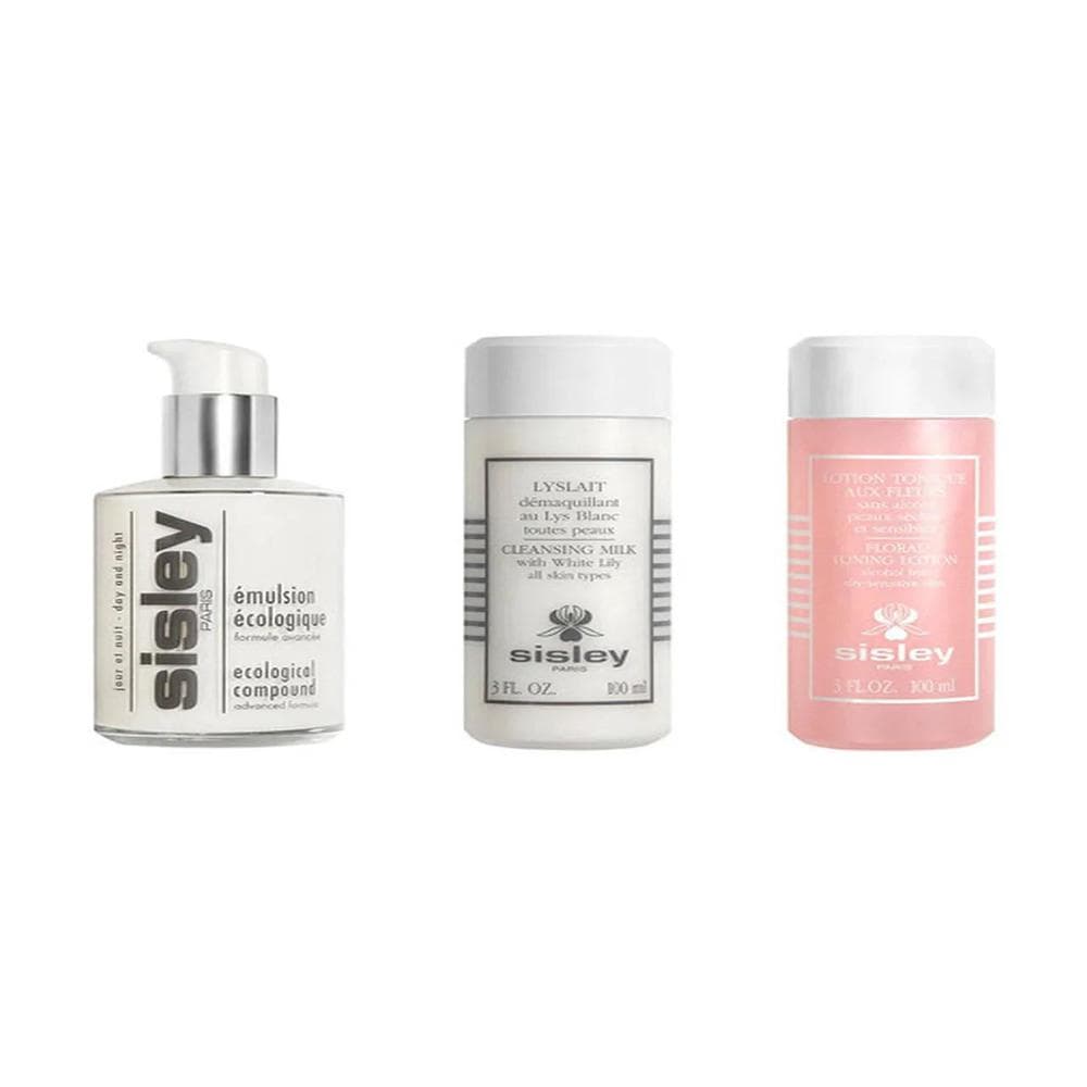Sisley emulsion ecologique 125ml + leche limpiadora 100ml + tonico 100ml (Sisley)