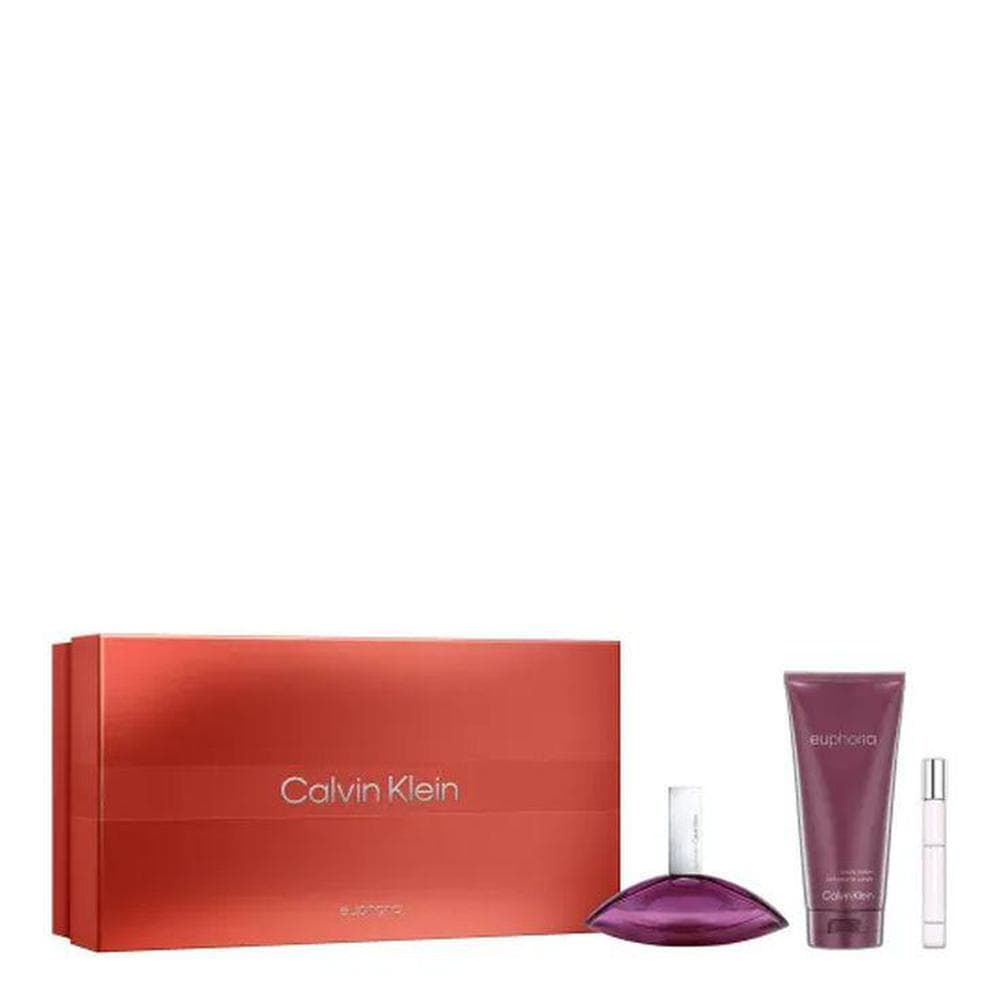 Calvin Klein Euphoria Eau De Parfum  100ml + Eau De Parfum  10ml + Leche Corporal 100ml (Calvin Klein)