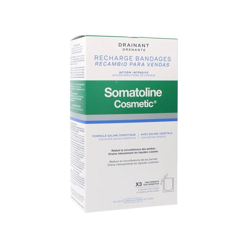 Somatoline vendas drenante pack rec 6uni (Somatoline cosmetic)