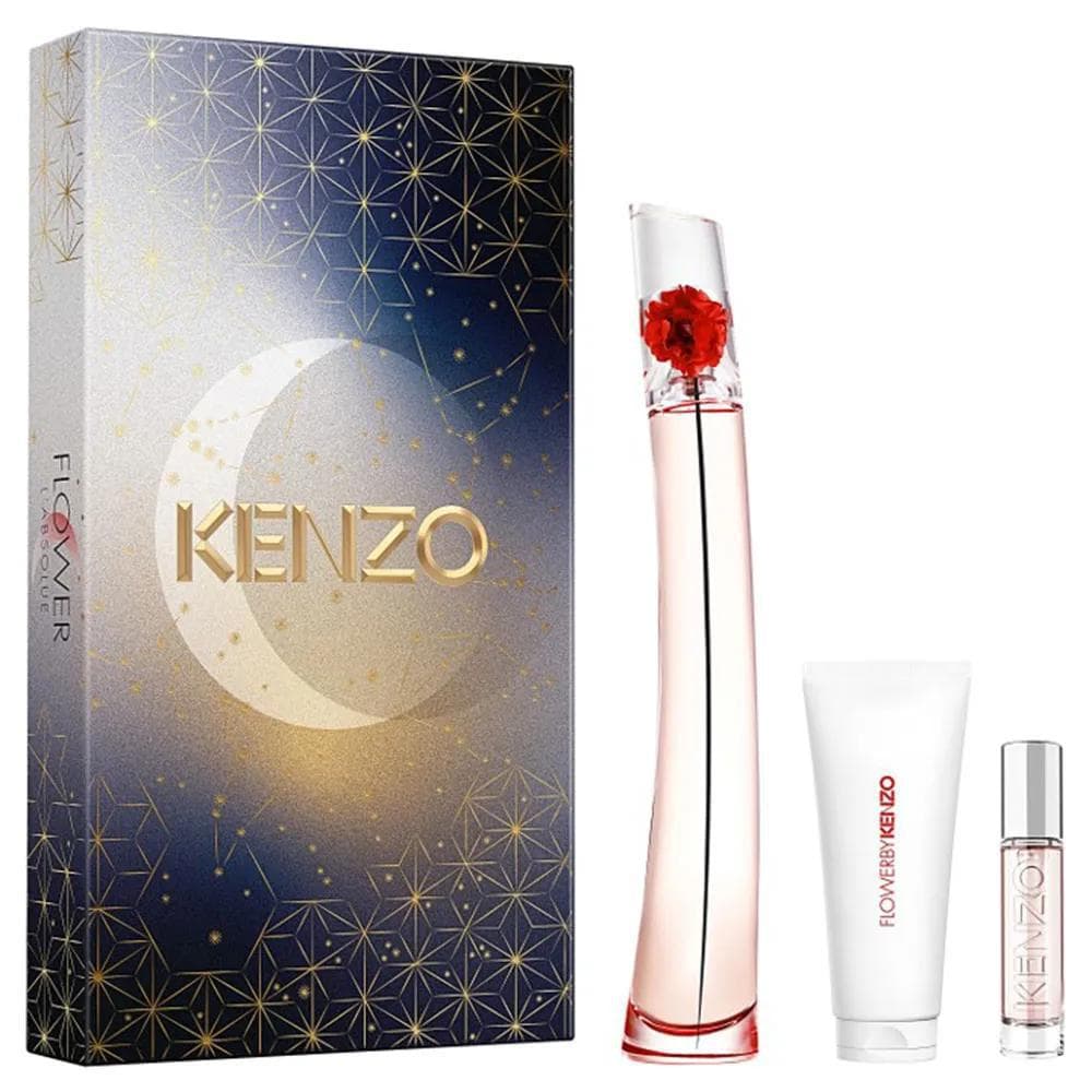 Kenzo Flower L'absolue Epv 100ml + Leche Corporal + Vaporizador De Bolso (Kenzo)