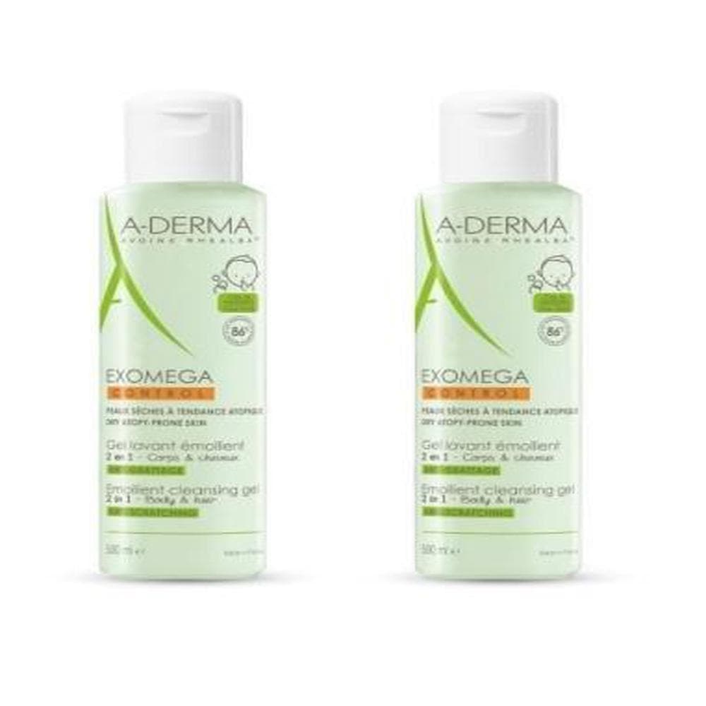 A Derma Exomega Gel 2 En 1 2x500ml (A-derma)