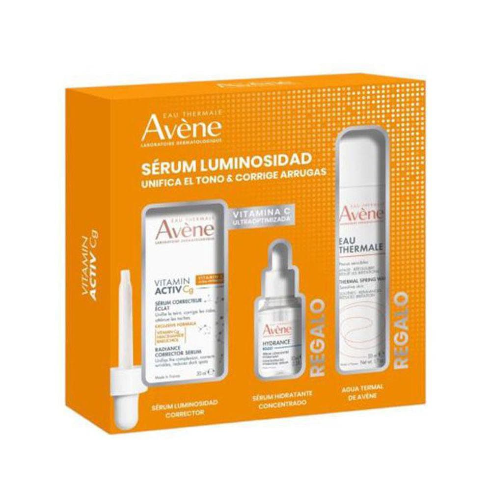 Avene Vitamin Activcg Serum 30ml + Mini Aqua Gel Hydrance+mini Muestra Sol (Avène)