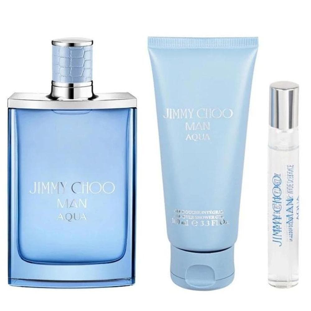 Jimmy choo man blue eau toilette 100ml+ gel ducha 100ml+miniatura (Jimmy choo)