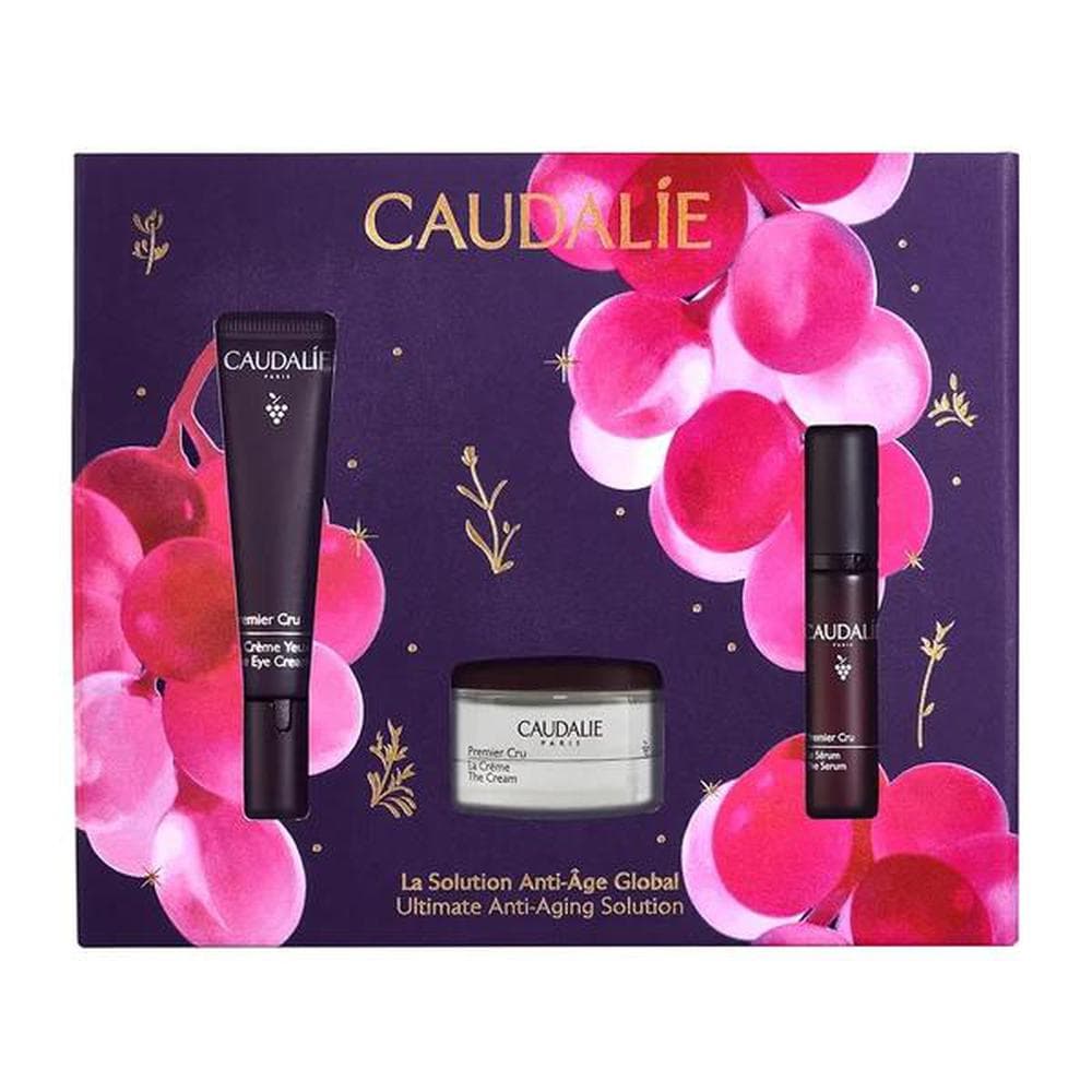 Caudalie premier cru crema + contorno ojos + serum (Caudalie)