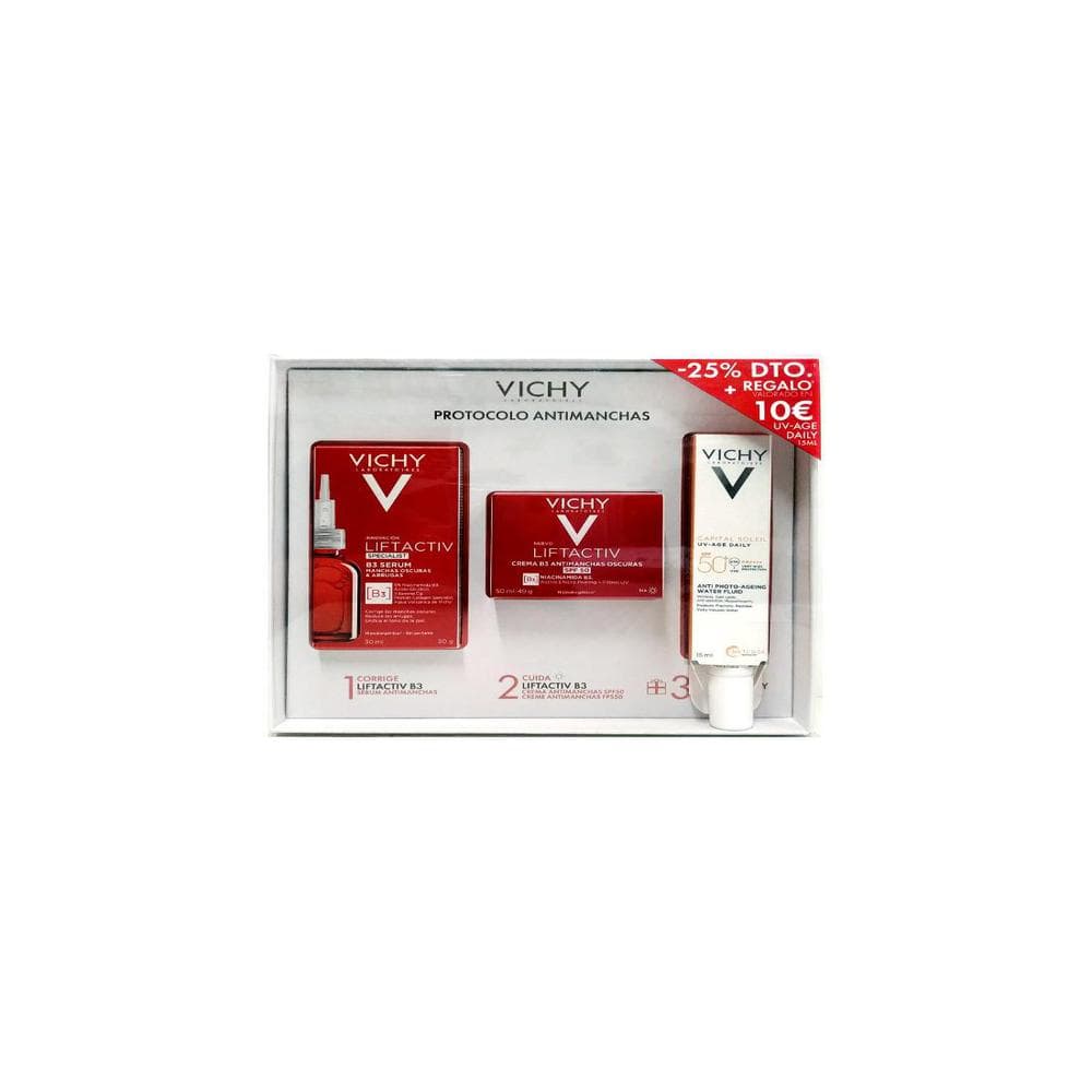 Vichy Liftactiv B3 Serum 30ml + Crema 50ml + Uv Age Spf50 (Vichy)